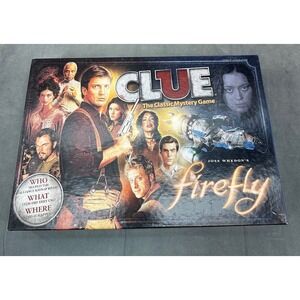 Clue The Classic Mystery Game Joss Whedon FIREFLY Edition Complete Board Game